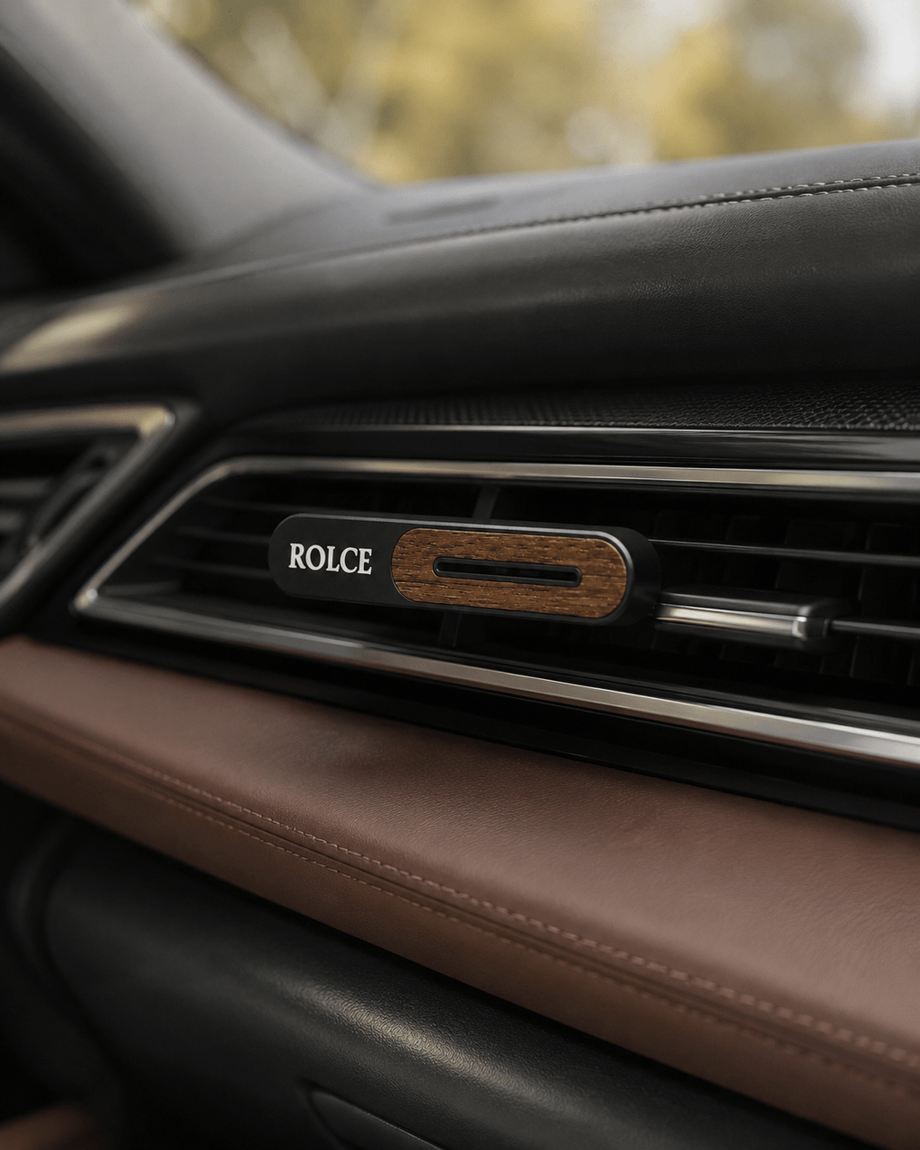 Bois Métal — Diffuseur de parfums de luxe pour Voiture - ROLCE LUXURY FRAGRANCE