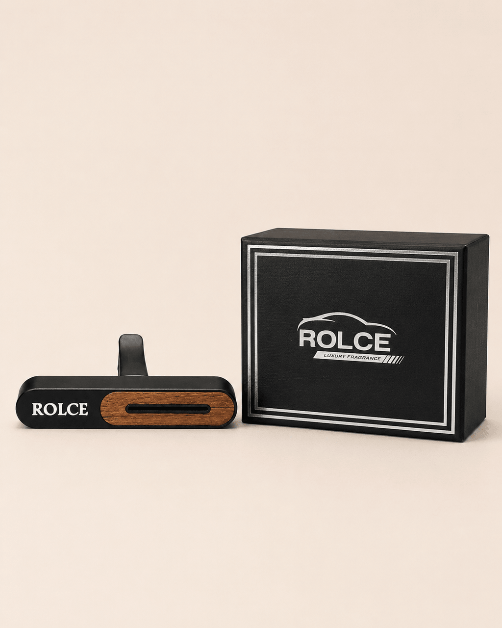 Bois Métal — Diffuseur de parfums de luxe pour Voiture - ROLCE LUXURY FRAGRANCE