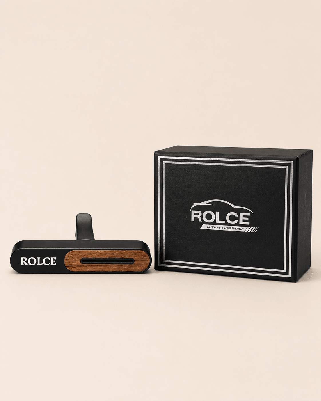 Bois Métal — Diffuseur de parfums de luxe pour Voiture - ROLCE LUXURY FRAGRANCE