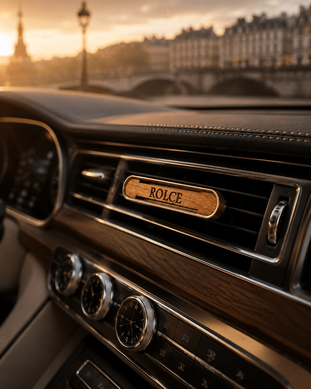 Bois Rosé — Diffuseur De Parfums De Luxe Pour Voiture - ROLCE LUXURY FRAGRANCE