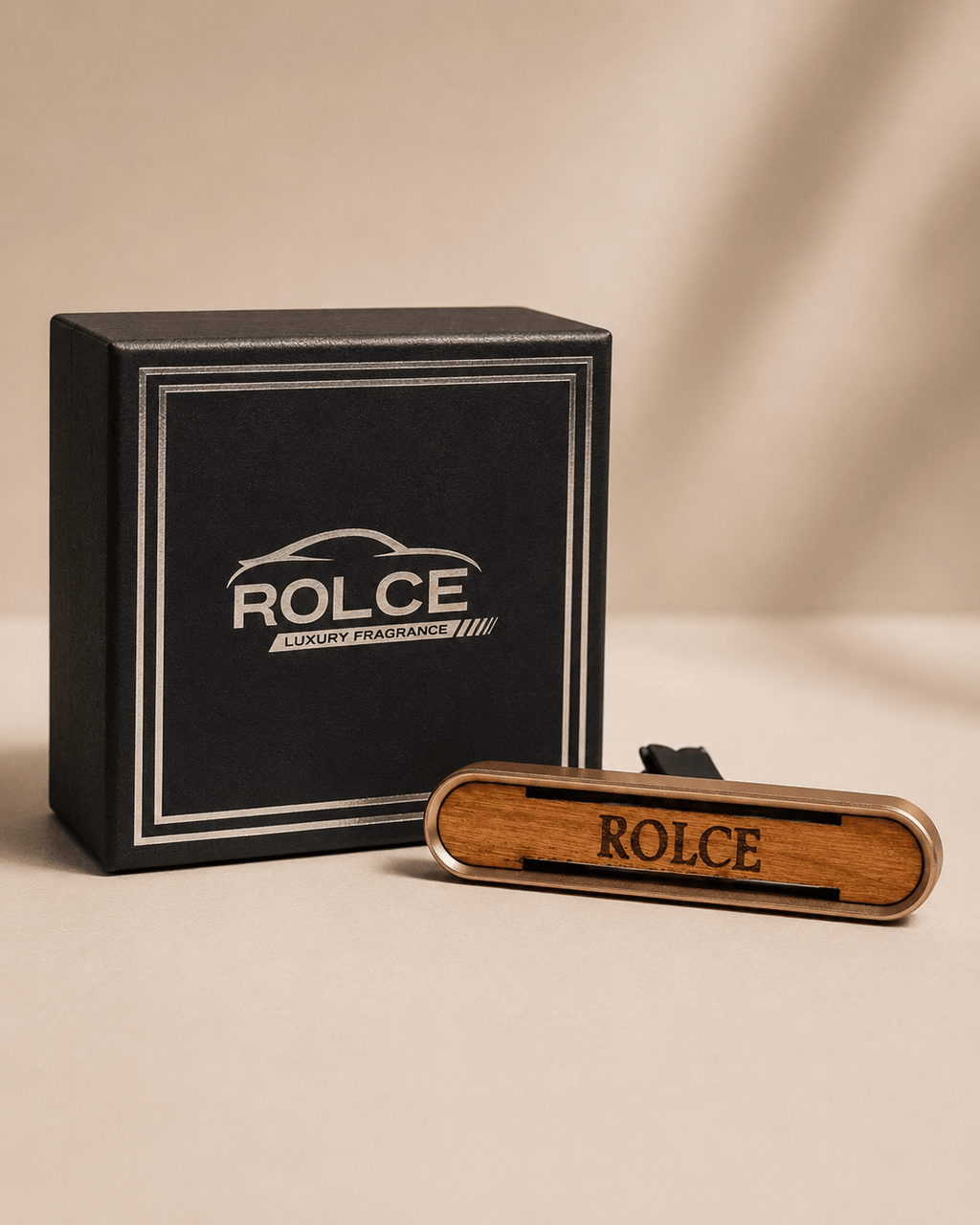 Bois Rosé — Diffuseur De Parfums De Luxe Pour Voiture - ROLCE LUXURY FRAGRANCE